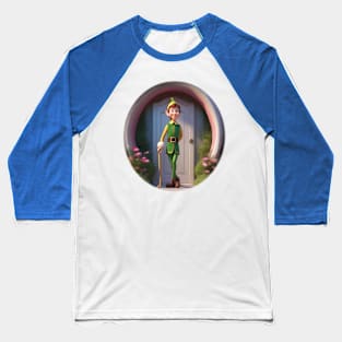 Happy Elf Baseball T-Shirt